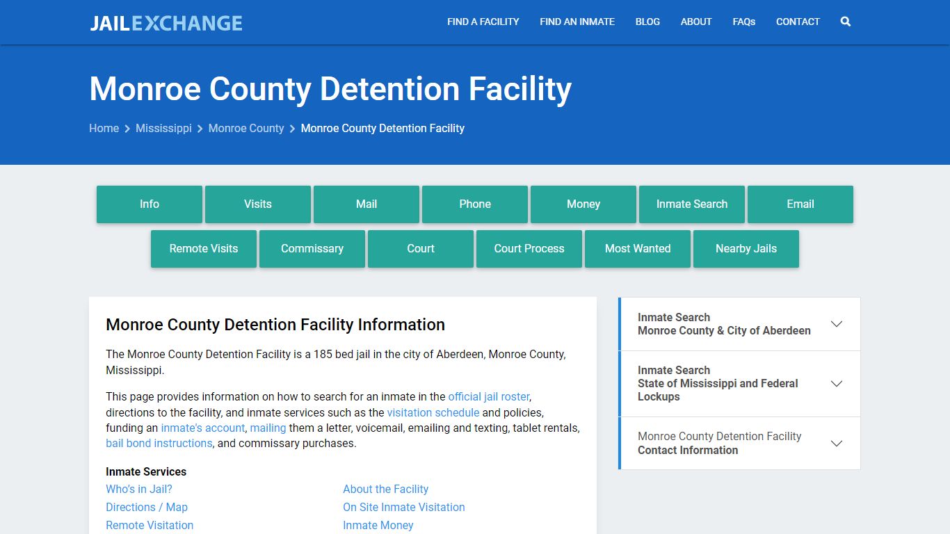 Monroe County Detention Facility - Jail Exchange